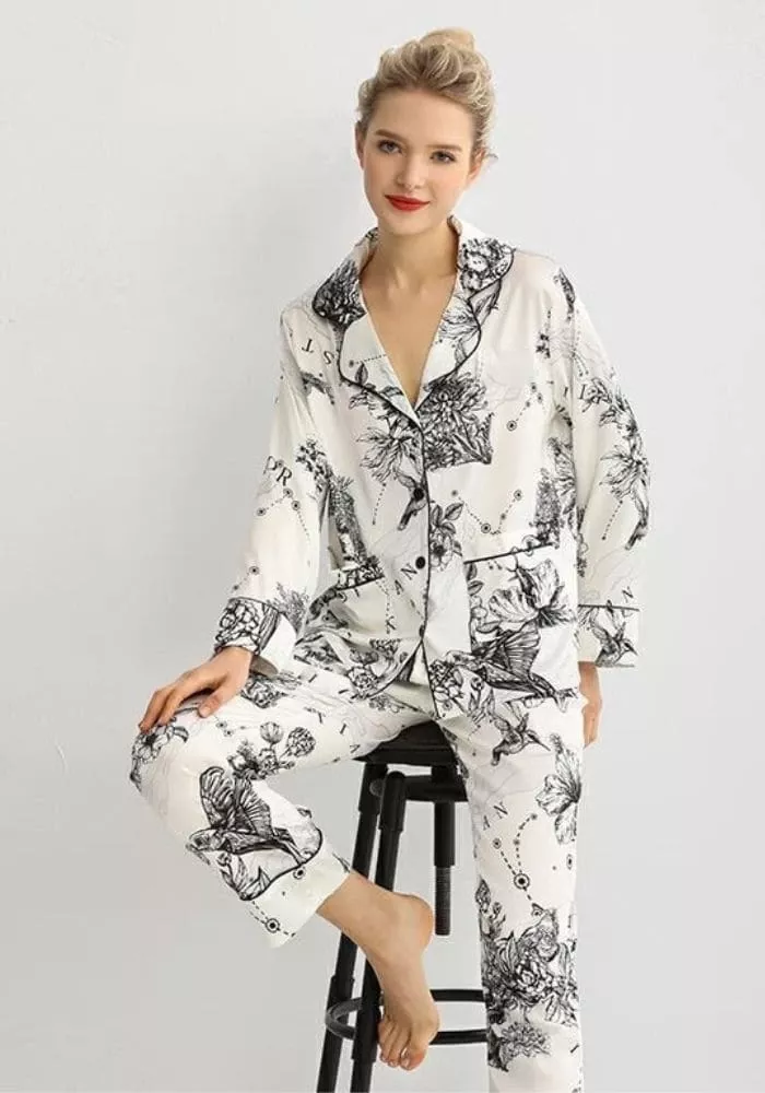 Pyjama Femme Satin de Soie