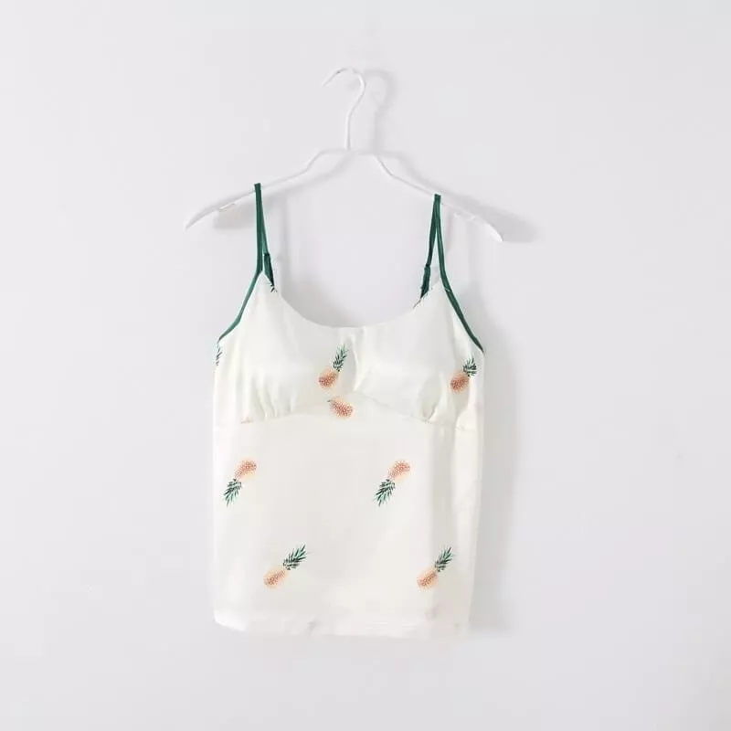 Ensemble Pyjama Satin Ananas