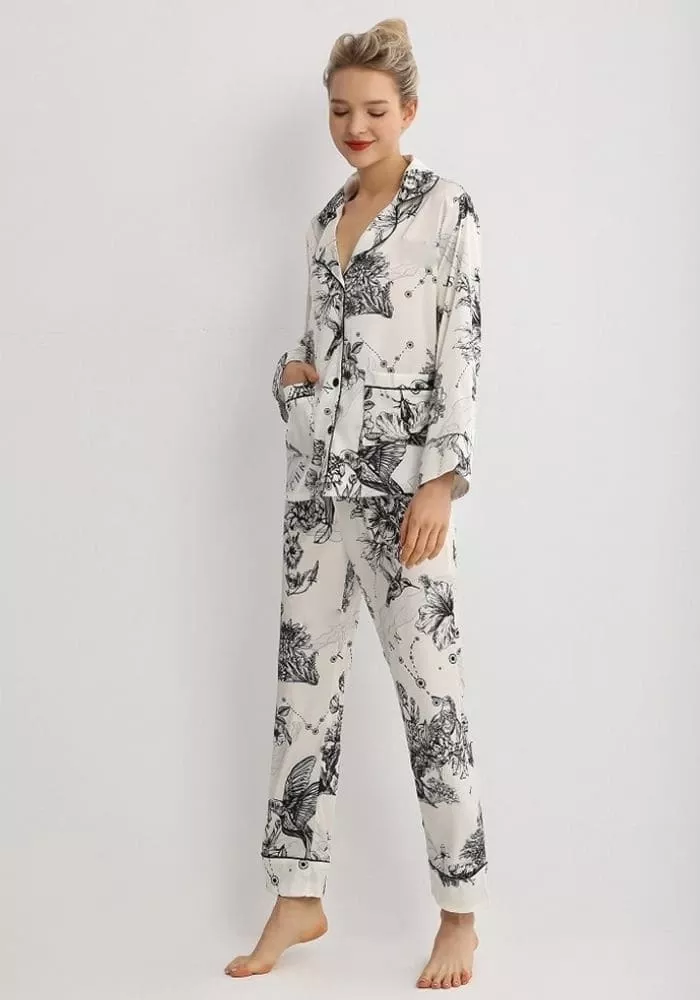 Pyjama Femme Satin de Soie