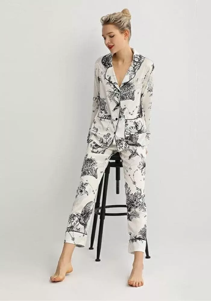 Pyjama Femme Satin de Soie